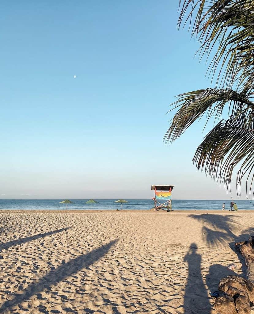 image of la punta beach in the morning