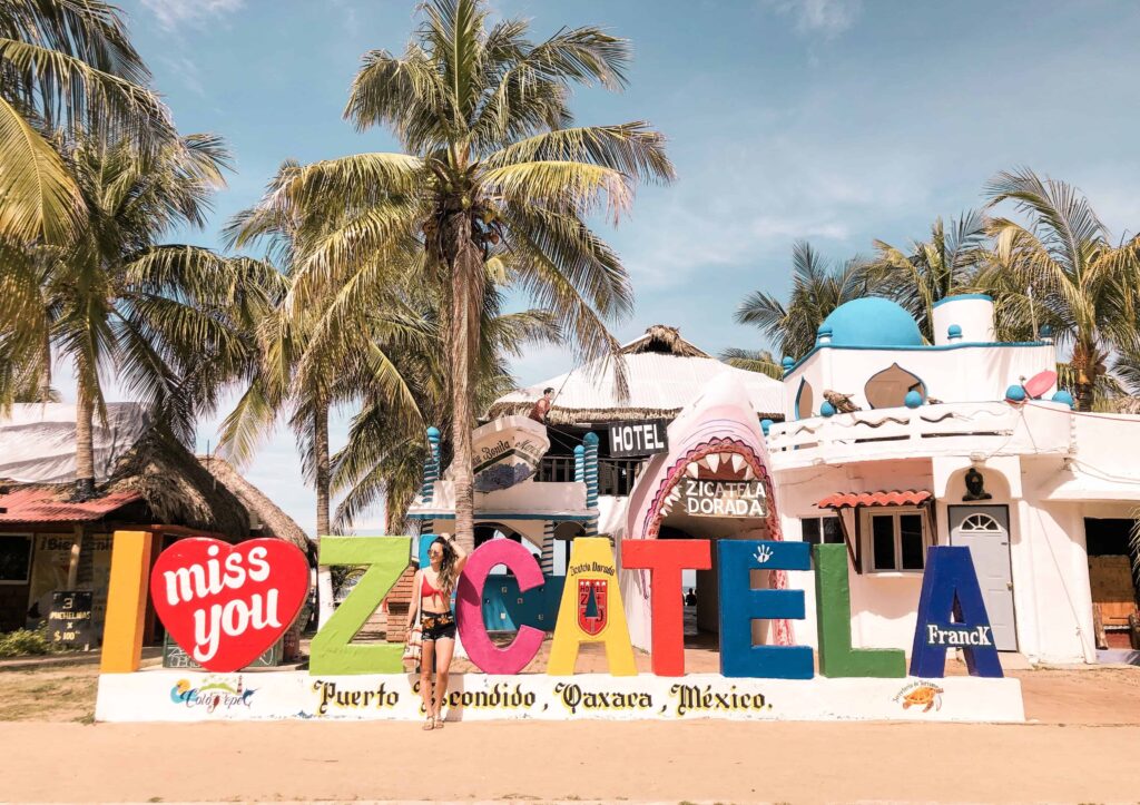 image of zicatela sign