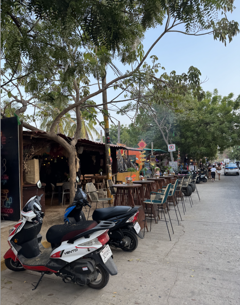 image of main street in la punta