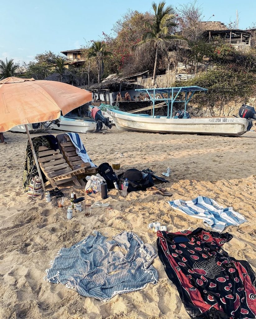 beach at mazunte